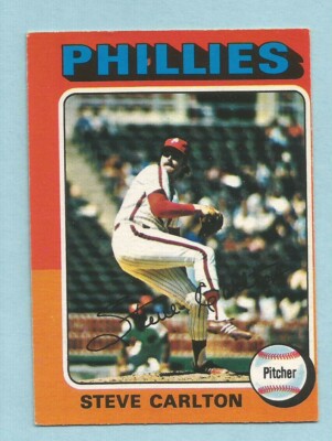 1975 OPC O-Pee-Chee Baseball Steve Carlton #185 Philadelphia Phillies NMT+ **2