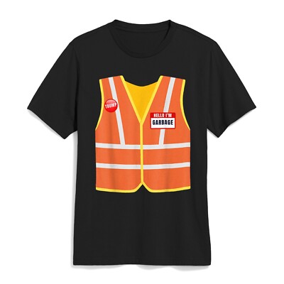 Garbage vest for Trump hello I'm garbage vote Trump T-Shirt Support Trump 2024