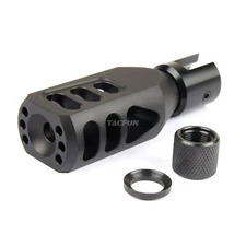 Ruger 1022 10-22 Adapter + Tanker Style Muzzle Brake 1/2"x28 TPI