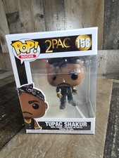Funko Pop Rocks: Tupac #158 - Vest with Bandana Vinyl Figure Mint