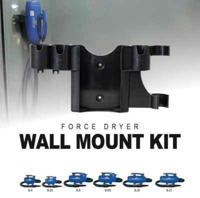 XPOWER B-WMK2 Professional Practical Pet Hair Dryer Wall Mount Kit Storage Stand