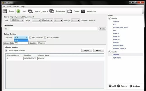 HandBrake Software DVD Ripper Video Converter Transcoder ~ Windows & Mac on DVD - Picture 12 of 18