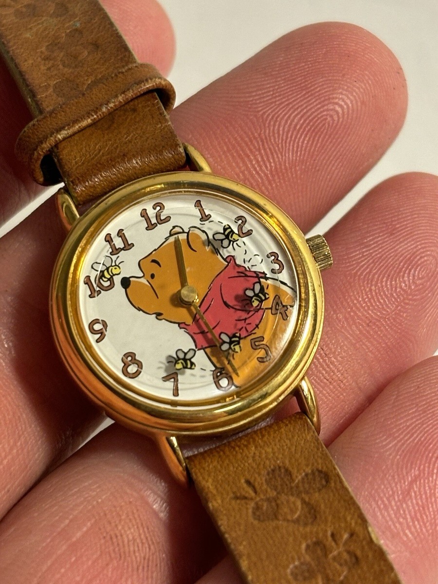 vintage Disney Watch Winnie The Pooh Timex Classic Minimal Dress