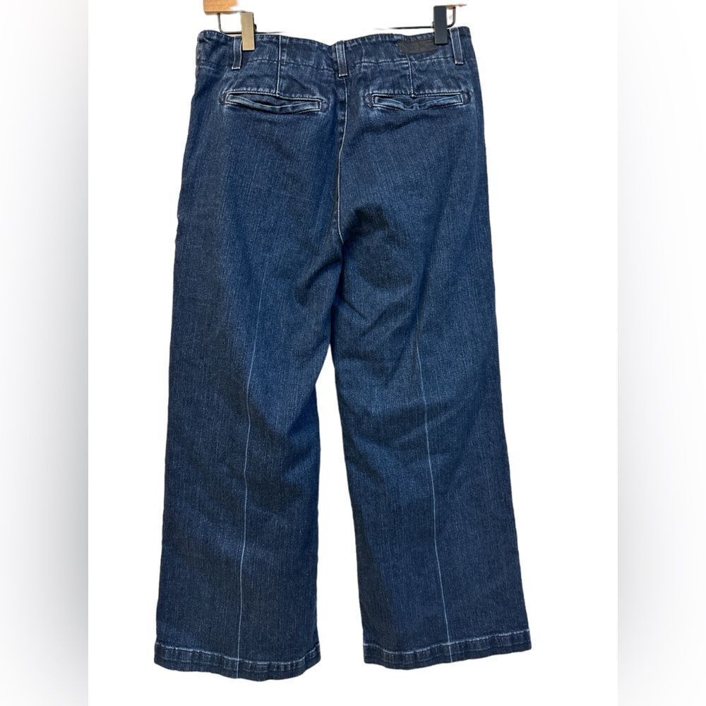 AG Adriano Goldschmied Anthropologie the Juliette wode leg crop trouser 29R thumbnail 4