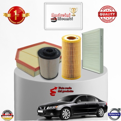 KIT TAGLIANDO 4 FILTRI VOLVO S80 II 2.4 D 129KW 175CV DAL 2006 -> KTV - Imagen 2 de 2