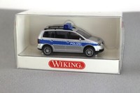 Wiking H0 1:87 Modellauto Vw Touran Polizei Silber 104 24 32 Neu Ovp Nos