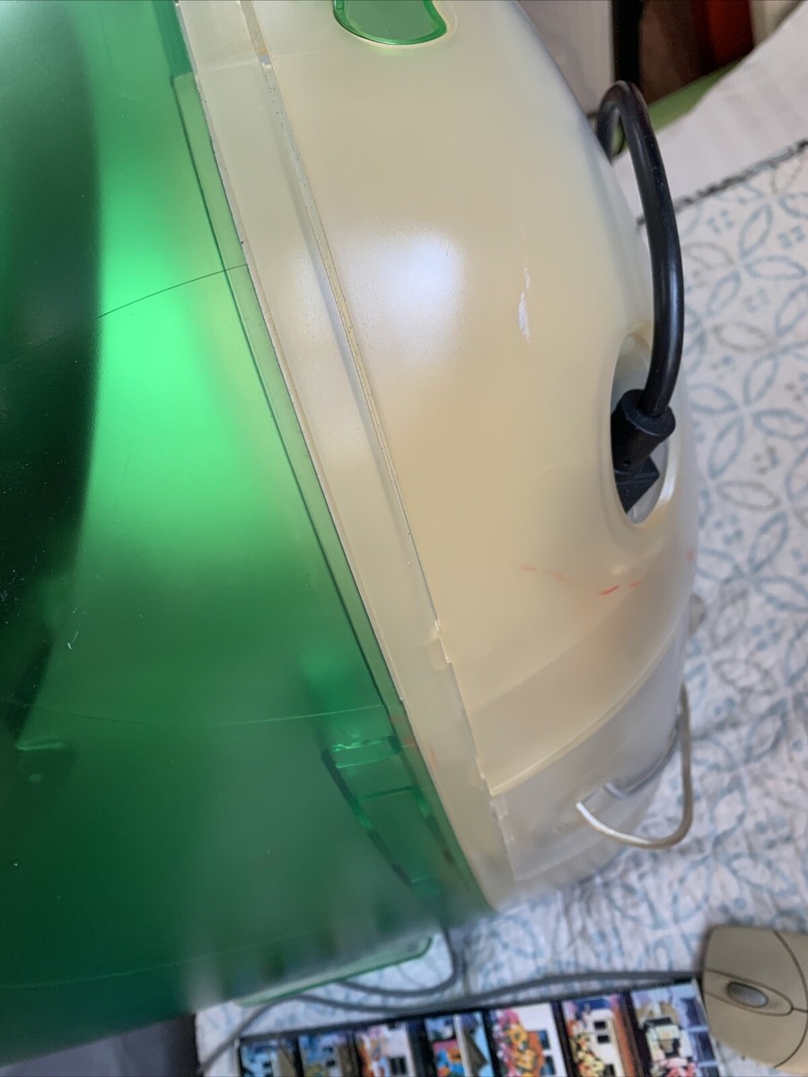 Apple iMac G3/333 M4984 Lime macOs 9.2 w/ Original Keyboard And