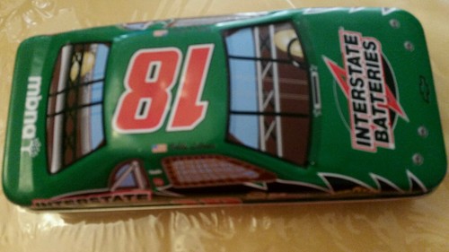 *SPRING SALE*Vintage NASCAR 18 Goodyear Car Tin Palmers Candy Collectible Bobby