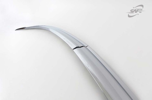 SAFE Chrome Weather Shields with Dash Mat for 2016 - 2018 Hyundai Elantra AD - Picture 10 of 12