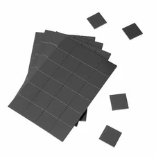 1 x 1 Inch Strong Flexible Self-Adhesive Magnetic Squares (96 Pieces)