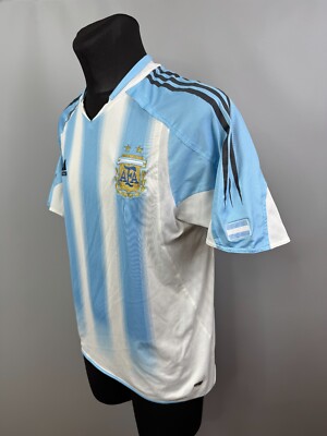 ARGENTINA 2004 2005 TEVEZ HOME SHIRT FOOTBALL SOCCER JERSEY ADIDAS