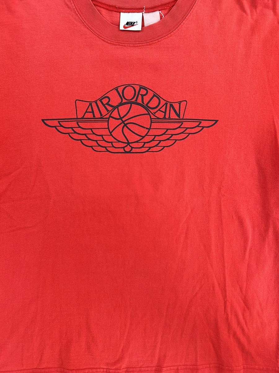 VTG 1990's NIKE AIR JORDAN WINGS White Tag Men's T-SHIRT