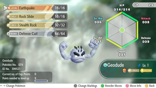 * NON SHINY * Choose Your Level 1 Pokemon 0AV 6IV Let's Go Pikachu Eevee LGPE - Picture 95 of 195