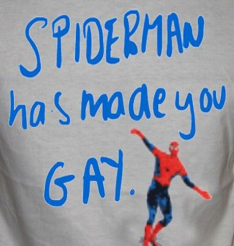 Camiseta Spider-Man Made You Gay - Camiseta Divertida Marvel Comic Parodia - Imagen 2 de 18