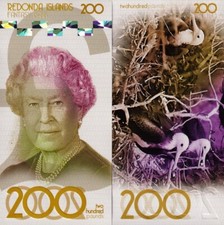 REDONDA - 200 POUNDS 2019 POLYMER FDS UNC