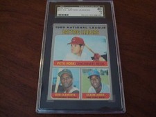 1970 Topps N.L. Batting Leaders Bob Clemente Pete Rose Cleon Jones SGC 40 VG