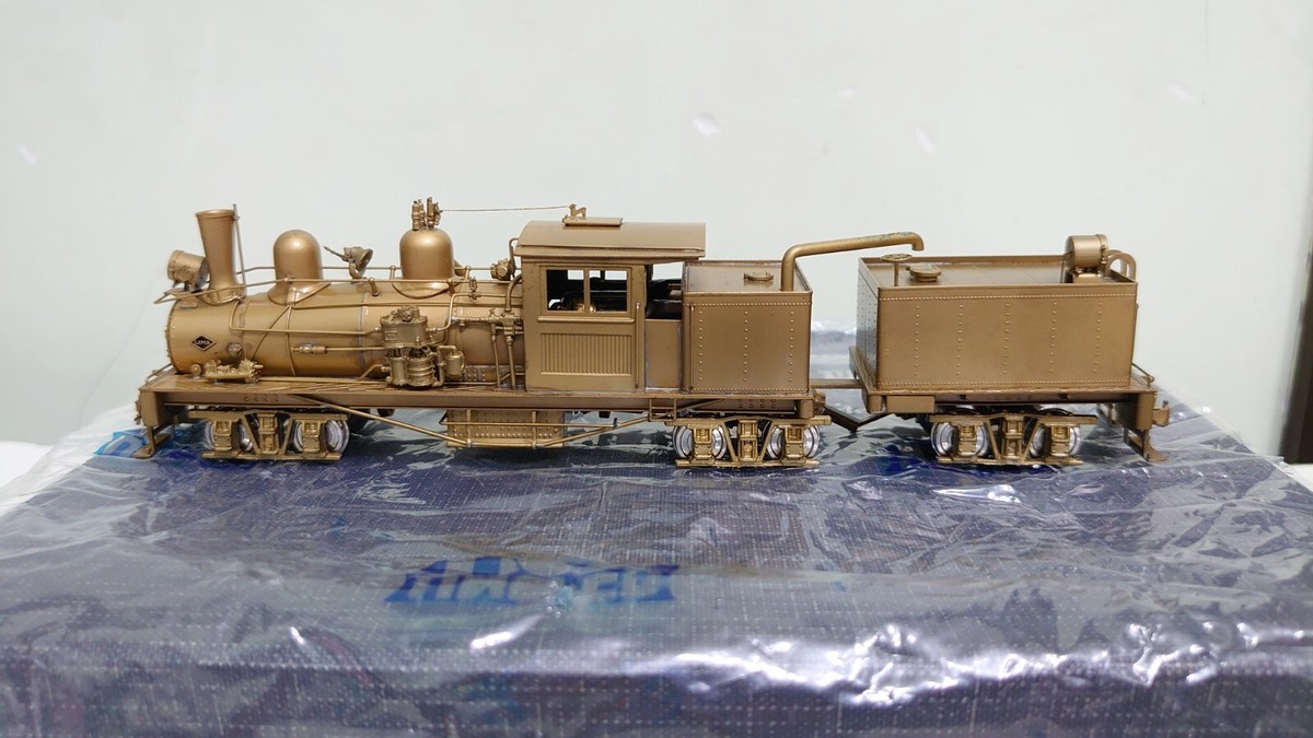 United PFM Brass 3-Truck Shay Class B Geared Locomotive United PFM Brass 3-Truck Shay Class B Geared Locomotive