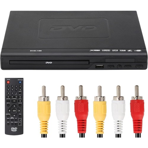 Tragbarer DVD Player CD VCD USB SVCD Player DVD Videoplayer mit Fernbedienung - Afbeelding 12 van 12