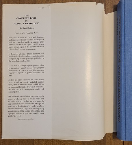 Das komplette Buch der Modelleisenbahn David Sutton 1964 Schutzumschlag - Bild 5 von 12