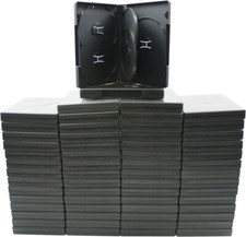  60 5-DVD Boxes Five Multi Set Replacement 22mm .87" Thick Chubby Disc DV5R22BK