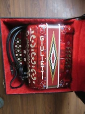 Giulietti Diatonic Accordion - Button Accordian - GCF - EXCELLENT SHAPE