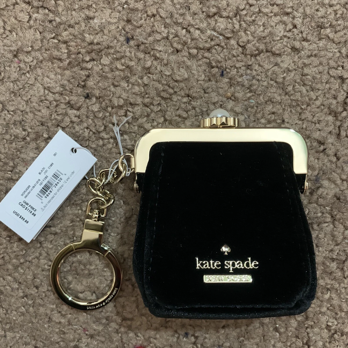 Kate spade mini coin purse hot sale