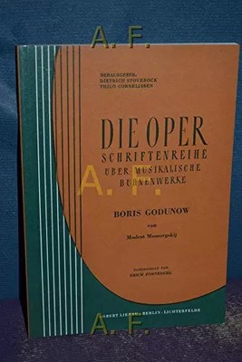 Die Oper Schriftenreihe über musikalische Bühnenwerke - Boris Godunow v. Modest