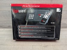 Gigaware PC to TV Converter VGA to RCA S-Video w/ Remote Boxed PC MAC