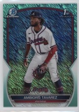 2023 Bowman Chrome Prospects Aqua Shimmer Refractor 75/125 Ambioris Tavarez 3hd