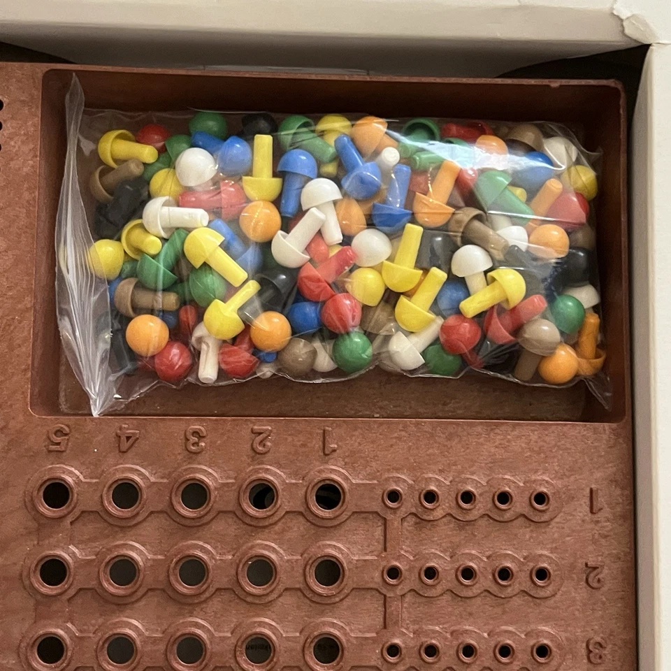 ⚡️ Superhirn Mastermind Parker 1976 Vintage Brettspiel Denkspiel Komplett - Bild 4 von 4