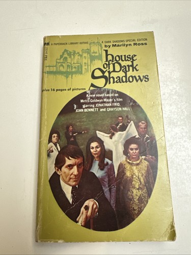 House of Dark Shadows Marilyn Ross Special Edition (1970) 1st Vintage Horror PB