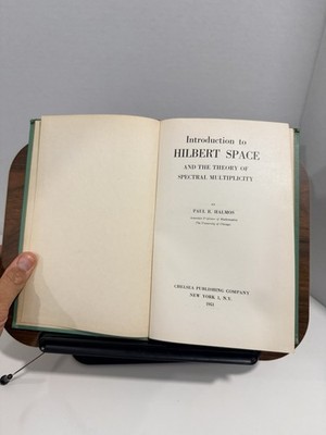 Introduction to Hilbert Space by P. R. Halmos (1987, Hardcover)