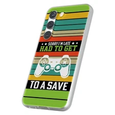 Case For Samsung Galaxy S(S25,S24,S23,S22,S21,S20,S10),Vintage Game 8 Print