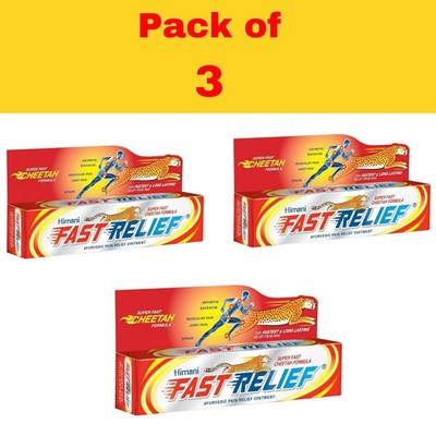Zandu Himani Fast Relief Long Lasting 45ml x Pack of 3