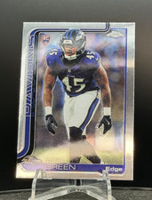 2025-26 Topps Chrome Football - Ravens RC Rookie #376 Mike Green NM+