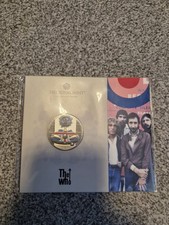 The Who 2021 UK £5 Brilliant Uncirculated Coloured Coin