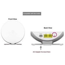 T-MOBILE WI-FI MESH ACCESS POINT, DUAL BAND SUPPORT WITH TWO LAN PORTS - WHITE