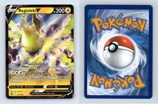 Regieleki V #57/195 SWSH Silver Tempest Ultra Rare Holo Half Art Pokemon TCG