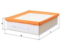 MAHLE Luftfilter LX 2676 Filtereinsatz für ABARTH FIAT LINEA EVO DOBLO MITO ALFA