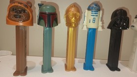 STAR WARS LOT: 10 PEZ DISPENSERS and LEGO #30278 X-Wing Fighter