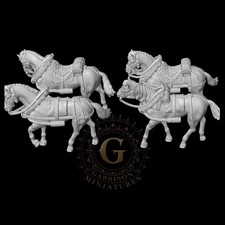 Draught Horse Team X4: 28mm Napoleonic Wargame Diorama Miniatures