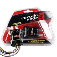 2 Channel Line Output Converter RCA Mini Trigger SYNCLINK Cerwin Vega SLMLOCT2