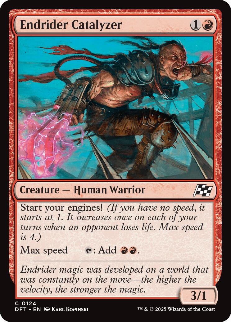 Endrider Catalyzer - 124 - NM - Common - Aetherdrift-Magic