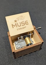 Boîte à musique en bois Muse - Starlight - Personnalisable