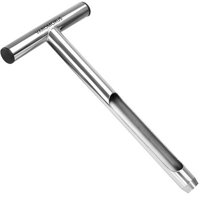 Soil Sampler Probe Stainless Steel Tubular T-Style Handle. (12 inch)