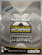 Castle Creations 010-0155-11 Mamba X 25.2V ESC W/ 1406-3800kV MOTOR - OPEN BOX