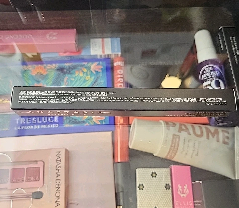 Anastasia BROW WIZ SKINNY BROW PENCIL SOFT BROWN 0.003oz Full Size FRESH SEALED  - Image 4 of 4