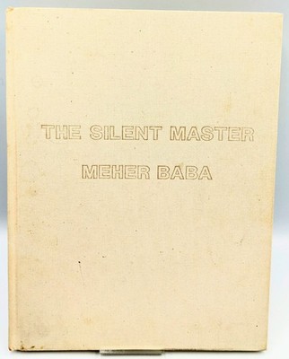 The Silent Master, Baba, 1987 Linen Wrapped Hardcover Book