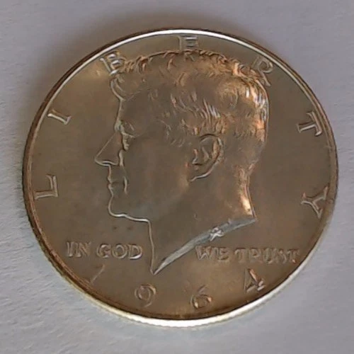 Uncirculated 1964 Silver Kennedy Half Dollar