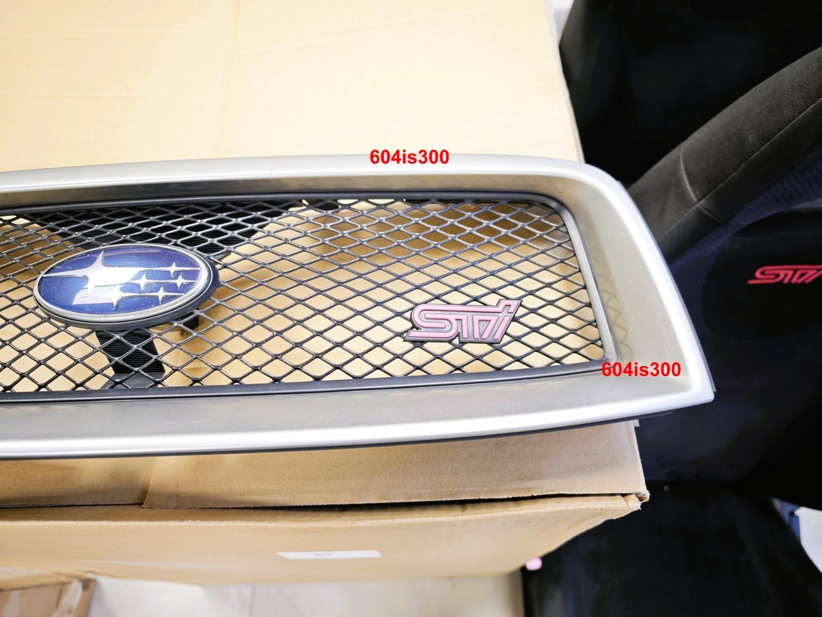 Genuine Subaru OEM Forester STI JDM Front Grille FOR SG SG9 SG5 XT